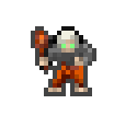 Asyrun wearing equipped gear