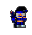 Athena wearing equipped gear