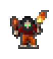 Balroc wearing equipped gear