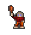 Bleubies wearing equipped gear