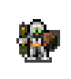 Cain wearing equipped gear