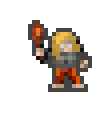 Chio wearing equipped gear