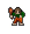 Daedalus wearing equipped gear