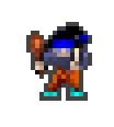 Death wearing equipped gear