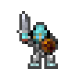 Deston wearing equipped gear