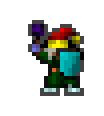 Diamond wearing equipped gear