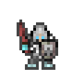 Douchious wearing equipped gear