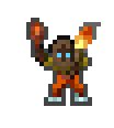 Dudu wearing equipped gear