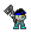 Elemendor wearing equipped gear