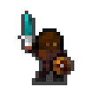 Faita wearing equipped gear