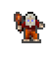 Flabberman wearing equipped gear