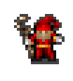 Gandolf wearing equipped gear