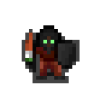 Ghost wearing equipped gear