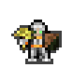GrimReaper wearing equipped gear