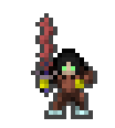 Icetwist wearing equipped gear