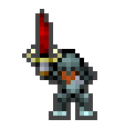 Icey wearing equipped gear