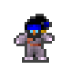 Leafchief wearing equipped gear