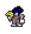 Lucifer wearing equipped gear