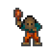 Luno wearing equipped gear