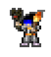 Madbat wearing equipped gear