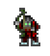 Memphetic wearing equipped gear