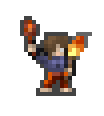 Mirri wearing equipped gear