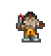 Modus wearing equipped gear