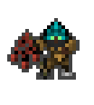 Moontricks wearing equipped gear
