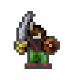 Nexego wearing equipped gear