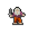 Orfieus wearing equipped gear
