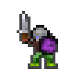 Pacceli wearing equipped gear
