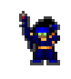 Pyro wearing equipped gear