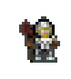 Qlaz wearing equipped gear