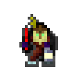 Qulas wearing equipped gear