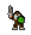 Raez wearing equipped gear