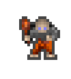 Rainjer wearing equipped gear