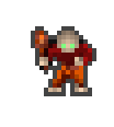 Rapira wearing equipped gear