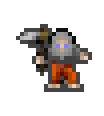 Rebel wearing equipped gear