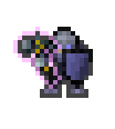 Rook wearing equipped gear
