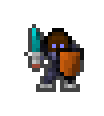 Rootski wearing equipped gear