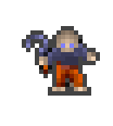 Sereg wearing equipped gear