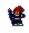 Shinigami wearing equipped gear