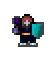 Spaceghost wearing equipped gear