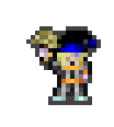 Tallie wearing equipped gear
