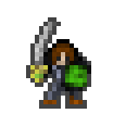 Tenk wearing equipped gear