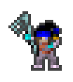 Titus wearing equipped gear