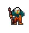 Tumbleweed wearing equipped gear