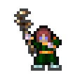 Valthol wearing equipped gear