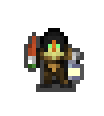 Westye wearing equipped gear