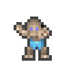 bob wearing equipped gear
